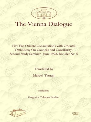 cover image of The Vienna Dialogue
